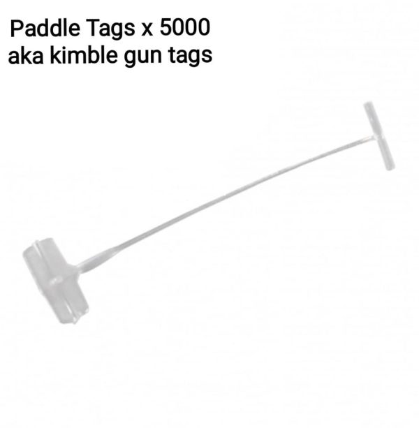 5,000 Paddle Tags for use with our tagging gun. - Image 2