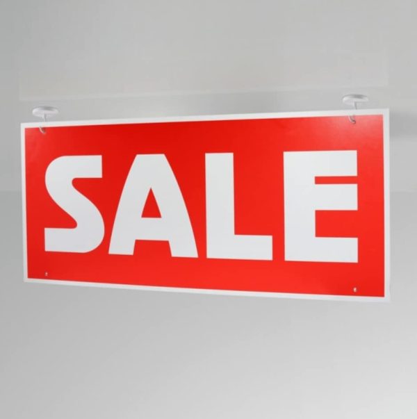 "Sale" sign horizontal or vertical hanging - Image 2