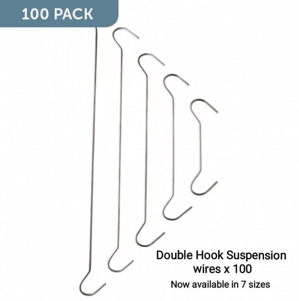 Double Hook Suspension Wire supplied in packs of 100 - Image 3