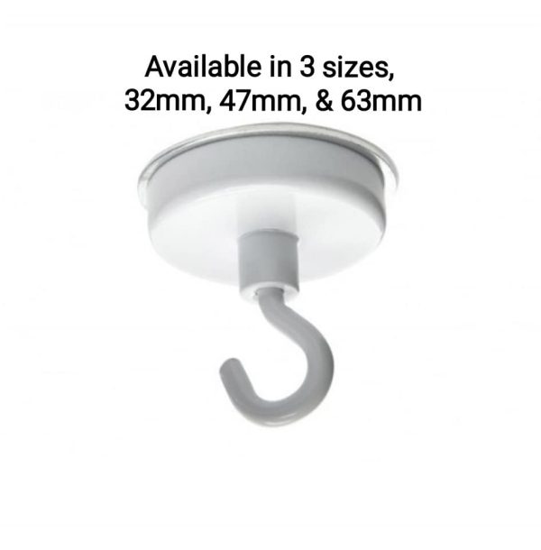 Magnetic Ceiling Hook for attaching to suspended ceiling bars - Image 4