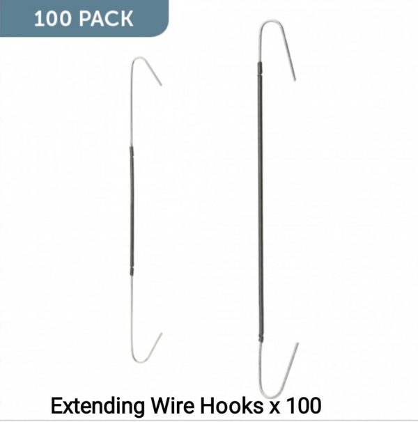 Extending Wire Hooks for suspending posters from ceilings - Image 3