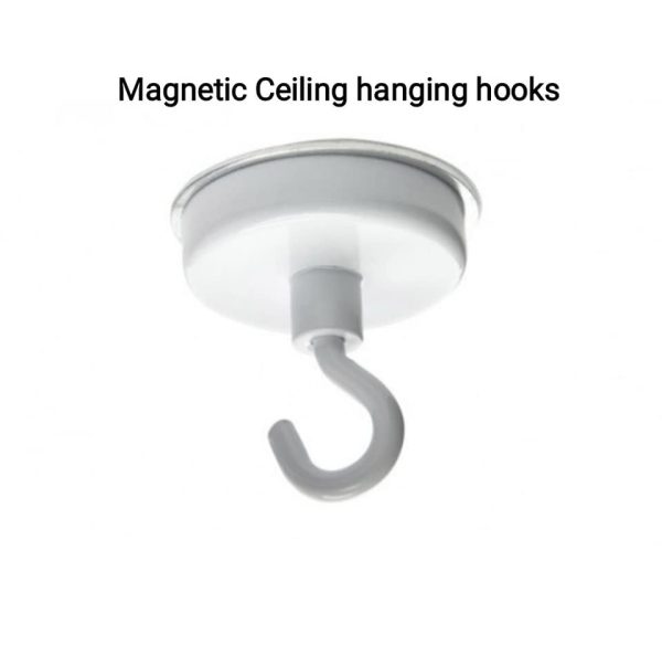 Magnetic Ceiling Hook for attaching to suspended ceiling bars