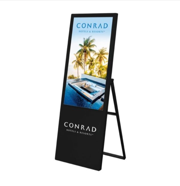 Digital A-Board with 43" full HD screen and audio, video and split-screen features - Image 2