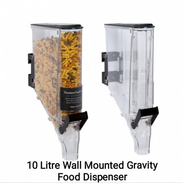 Gravity food dispenser is supplied with a bracket for wall mounting - Image 3