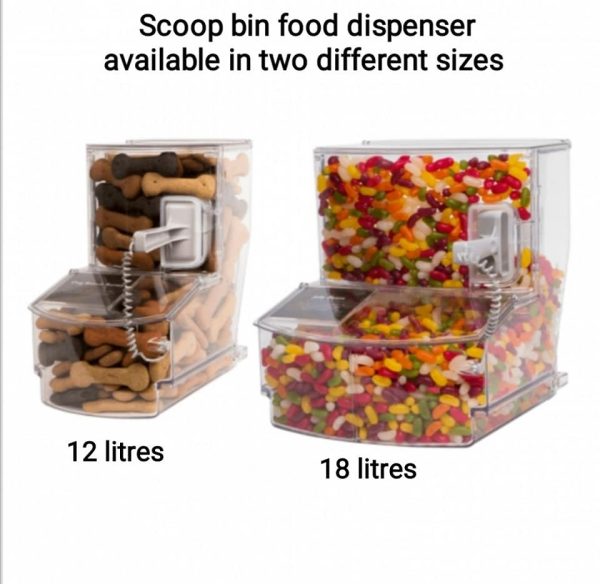Ditch the plastic and go zero waste with a scoop bin food dispenser,