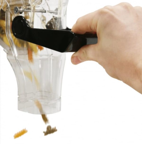 Gravity food dispenser is supplied with a bracket for wall mounting - Image 6