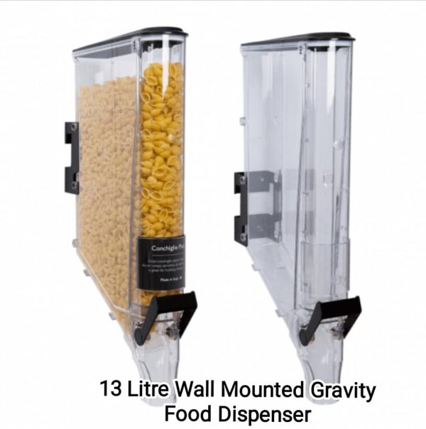 Gravity food dispenser is supplied with a bracket for wall mounting - Image 7