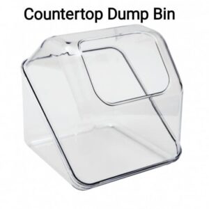 Countertop Dump Bin manufactured from high quality styrene