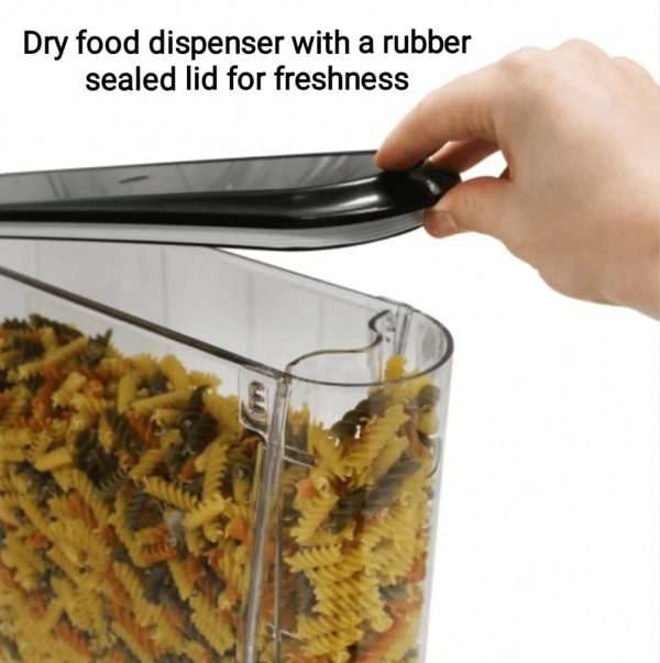 Gravity food dispenser is supplied with a bracket for wall mounting - Image 10