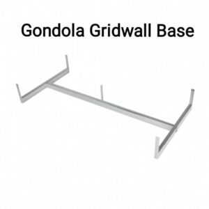 Gondola Gridwall Base to hold up to four double sided panels, 4ft 5ft or 6ft