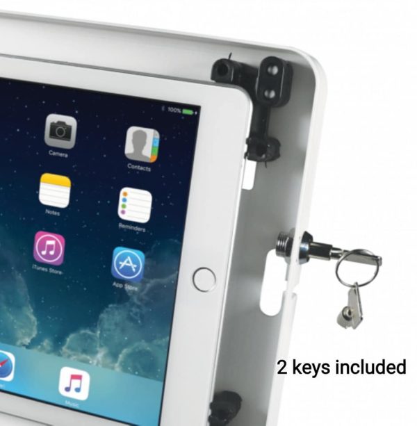 Countertop iPad Stand designed with an anti-theft feature - Image 5