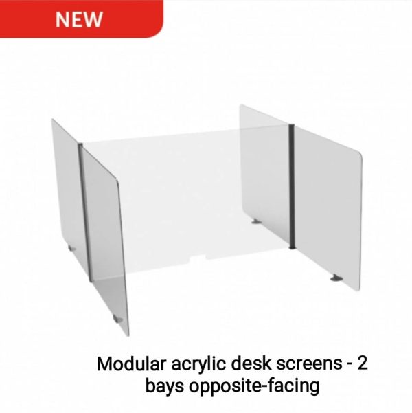 Versatile office desk screens which can be extended and reconfigured as required - Image 8