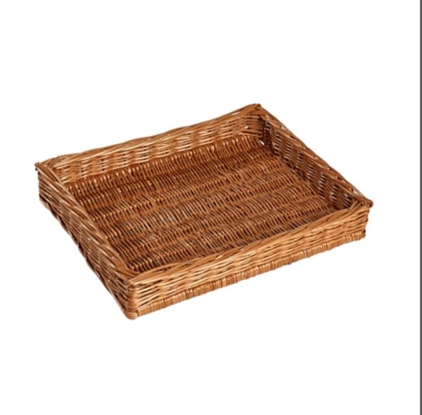 Wicker Display Basket crafted by hand using natural resources - Image 2