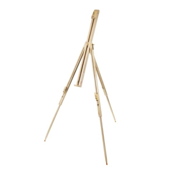 Collapsible wooden easel with strong tripod style legs high quality lock system - Image 5