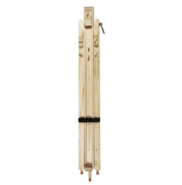 Collapsible wooden easel with strong tripod style legs high quality lock system - Image 8