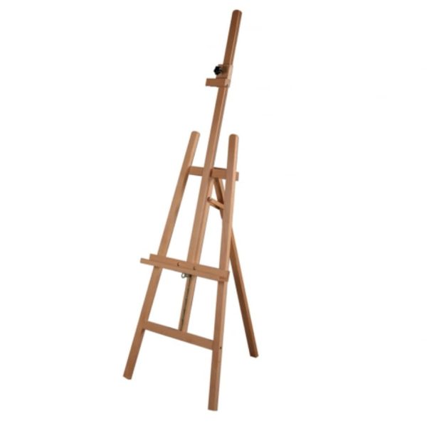 A-Frame Wooden Easel finished in a light wood stain - Image 6
