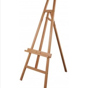 Contemporary Beech Wood Easel for use with chalk boards or canvases