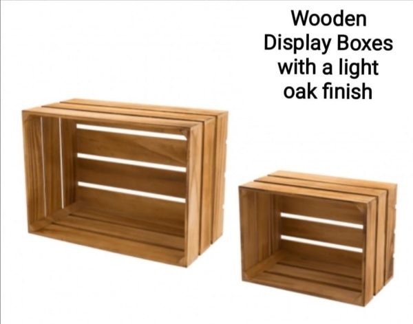 Wooden Display Crates are ideal for showcasing natural products, - Image 4