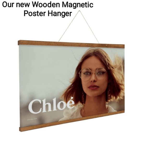 Wooden Magnetic Poster Hanger - Image 10