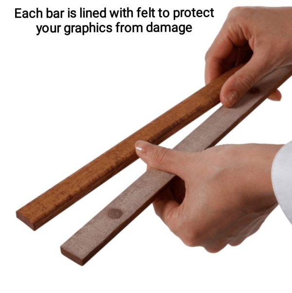 Wooden Magnetic Poster Hanger - Image 7