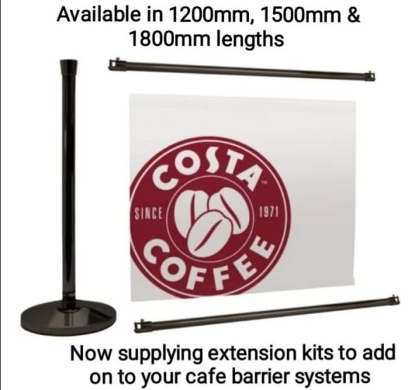 Extend your Cafe Barrier System with our simple Extension Kit - Image 9