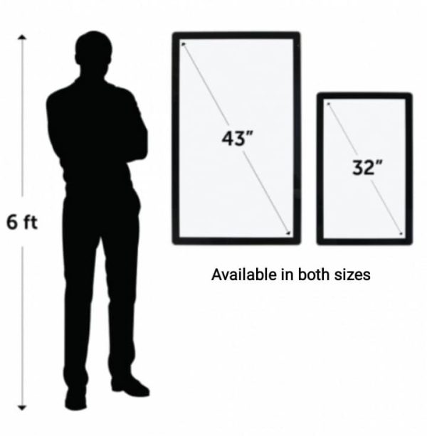Wall Mounted Digital Advertising Screen with audio, video and image ability - Image 4