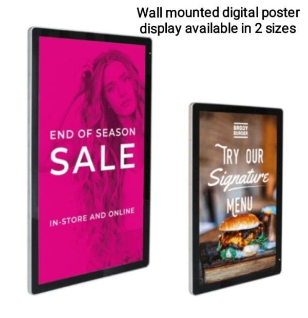 Wall Mounted Digital Advertising Screen with audio, video and image ability - Image 3