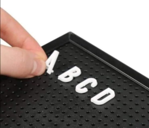Peg Board Letters and Numbers in a variety of sizes ideal for menus and price lists. - Image 4