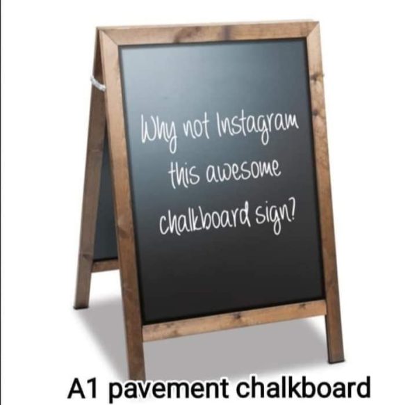 A1 Chalk Board Bundle offer is an ideal for Cafes, Restaurants, Hotels & Bars.