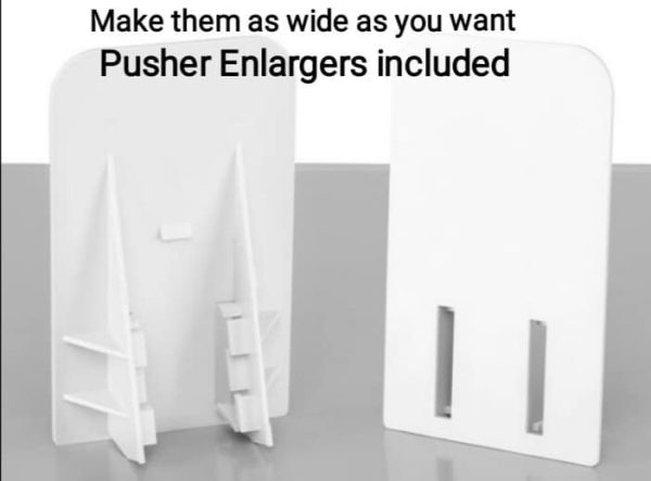 FOOD PUSHER SYSTEMS. "totally adjustable width" - Image 7