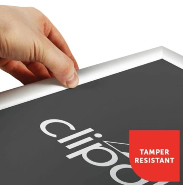 Our new Tamper Resistant Snap Frame with a 25mm profile - Image 10