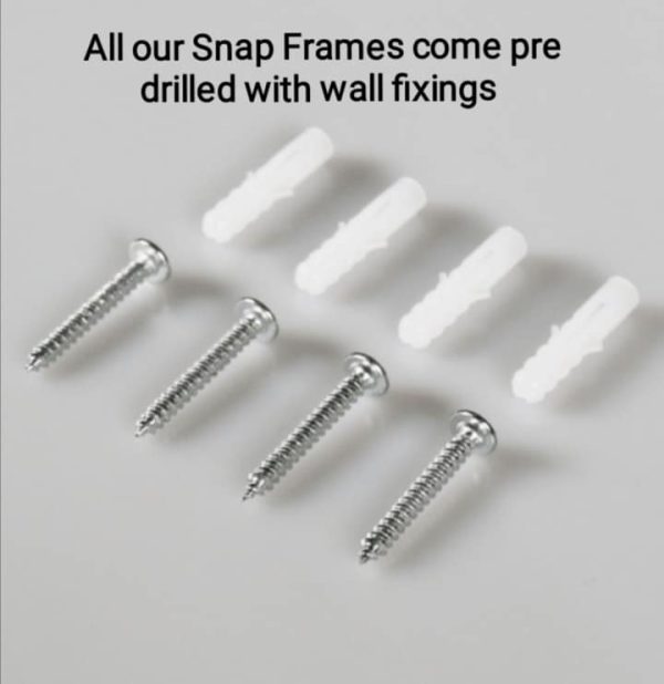Our new Tamper Resistant Snap Frame with a 25mm profile - Image 5