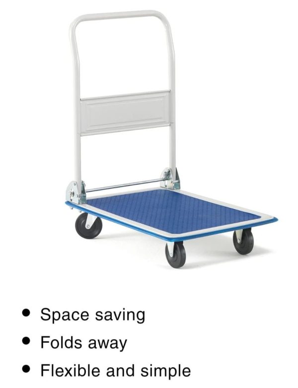 Folding platform trolley that takes a 150kg Load