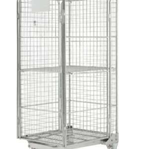 Roll container, Nesting roll cage 400 kg load, 825mm x 720mm x 1715mm