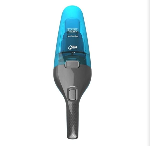 Black + Decker Wet And Dry Dustbuster Handheld Vacuum Cleaner - Blue & Grey - Image 2