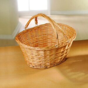 Solid Willow Shopping Baskets "NATURE"