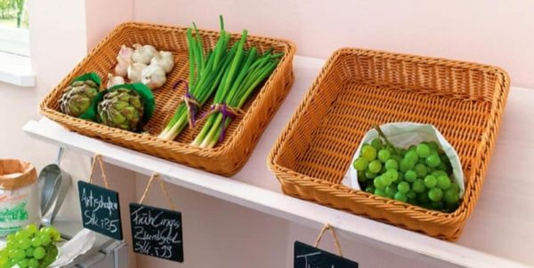 Beautiful Display Baskets "Polyrattan" Available in 4 sizes - Image 3