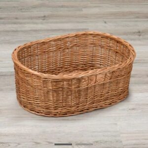 Our New Oval Wicker Basket 550mm Wide