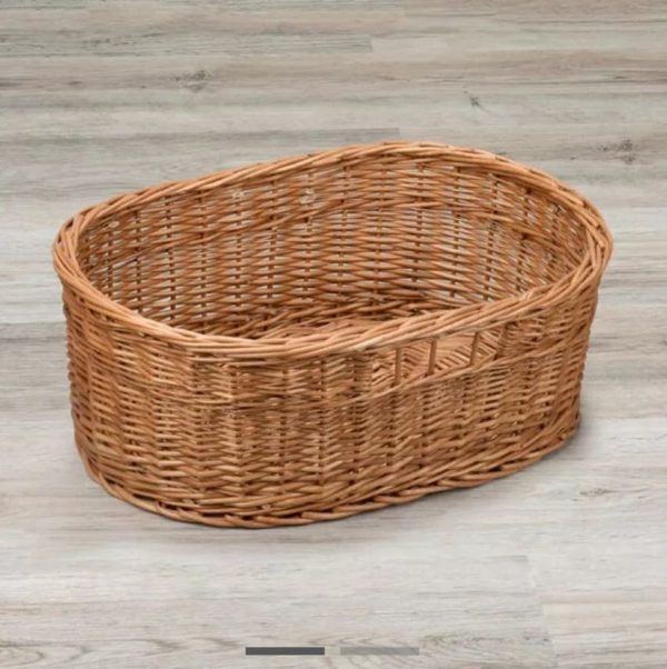 Our New Oval Wicker Basket 550mm Wide