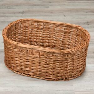 Our New Oval Wicker Basket 500mm Wide