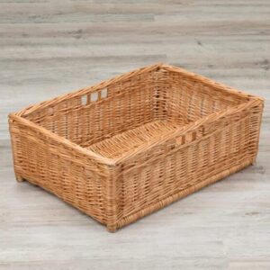 Our new Large willow Basket 600mm wide x 400mm deep x 200mm High.