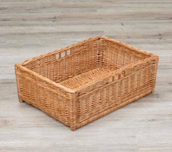 Our new Large willow Basket 600mm wide x 400mm deep x 200mm High.