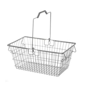 20 Litre Chrome Plated Shopping Basket