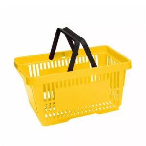 20 Litre Plastic Shopping Baskets Available in 6 Colours.
