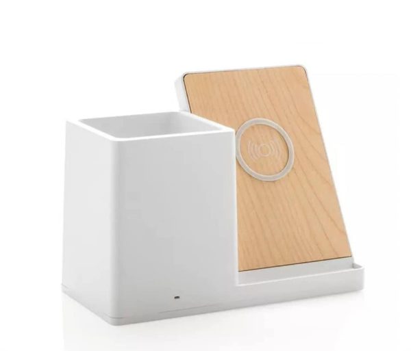 Ontario 5W mobile phone Wireless Charger with Pen Holder