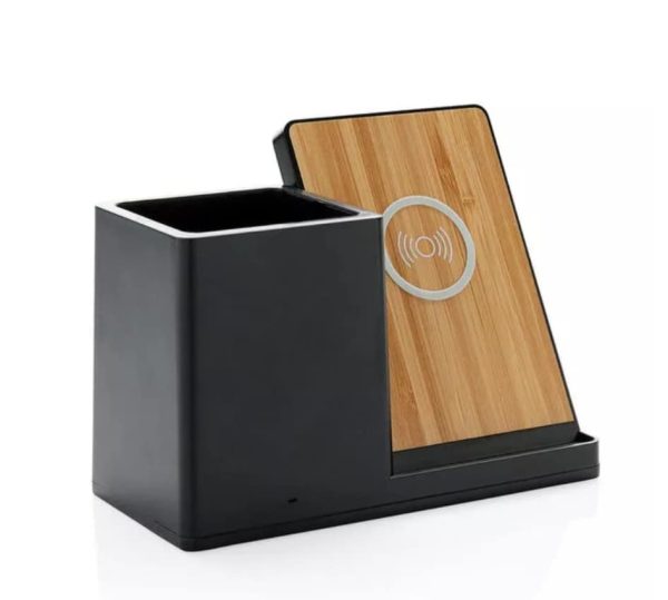 Ontario 5W mobile phone Wireless Charger with Pen Holder - Image 5
