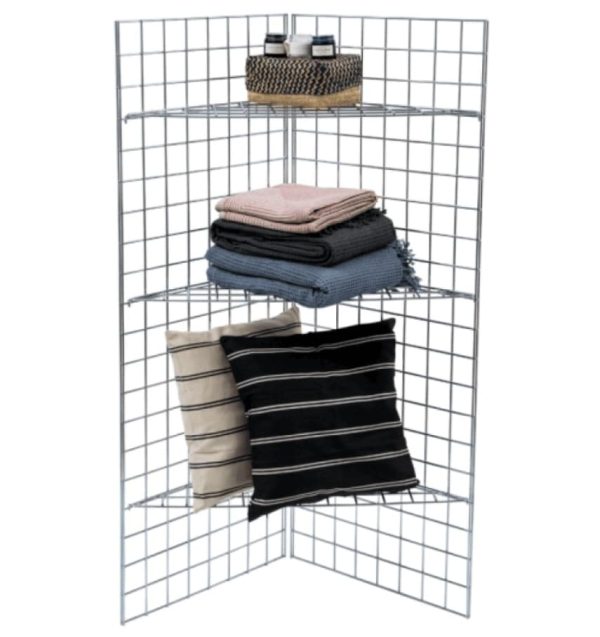 Gridwall Corner Display Kit for hanging and storing various products instore - Image 5