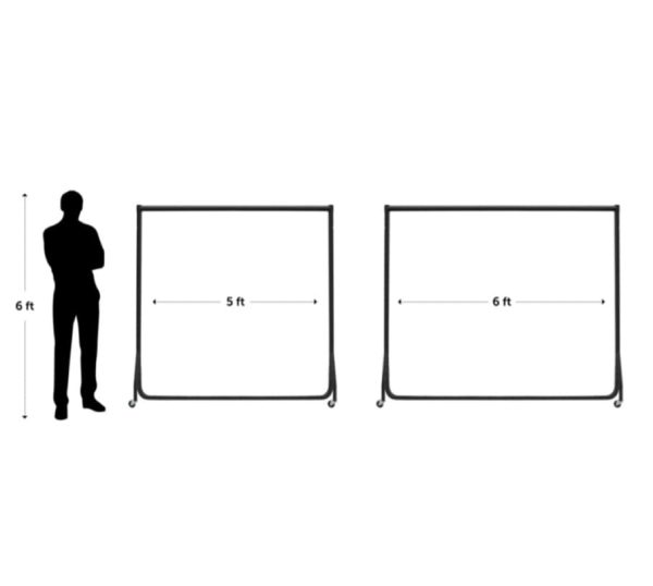 Heavy Duty Clothes Rail - Image 4