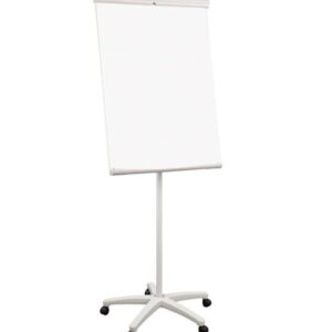 Magnetic whiteboard Flipchart in Black