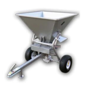 200-LITRE TOWABLE SALT, SEED, & FERTILISER SPREADER - SALTMASTER SM200